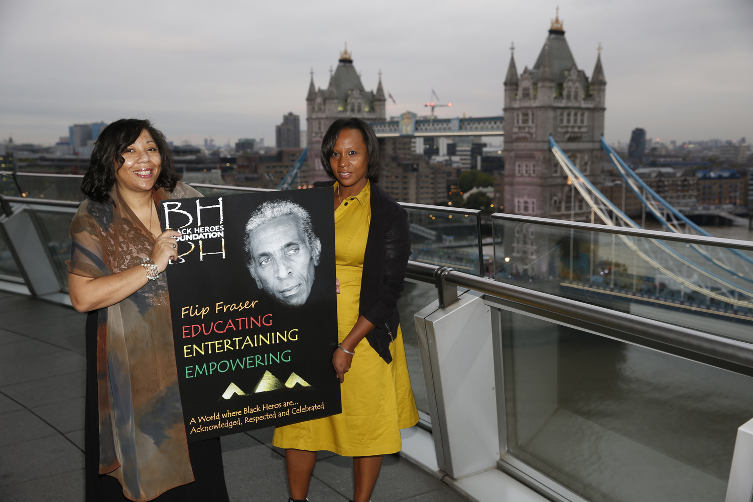 The launch of Black Heroes Foundation at City Hall