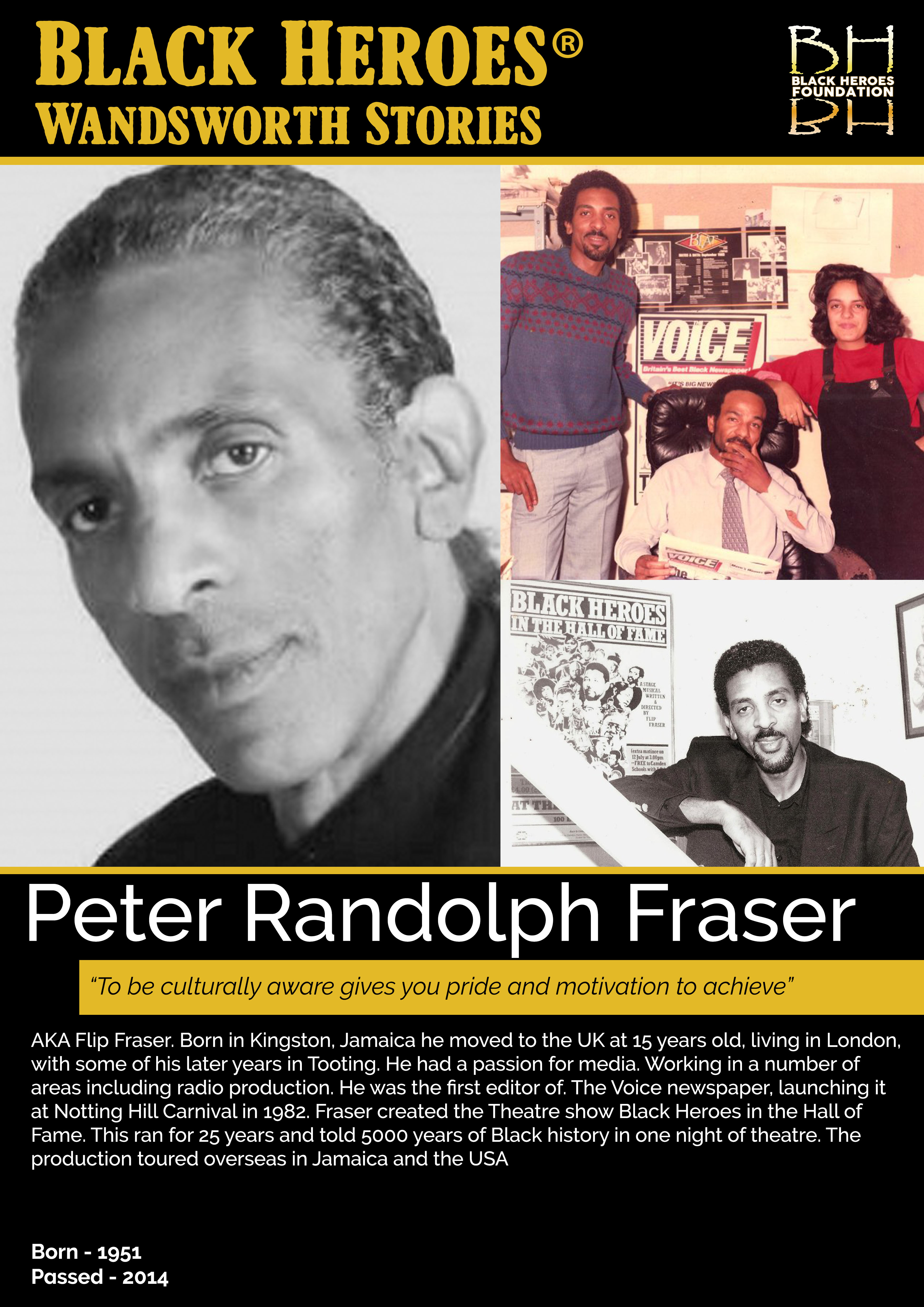 Flip Fraser Wandsworth Stories