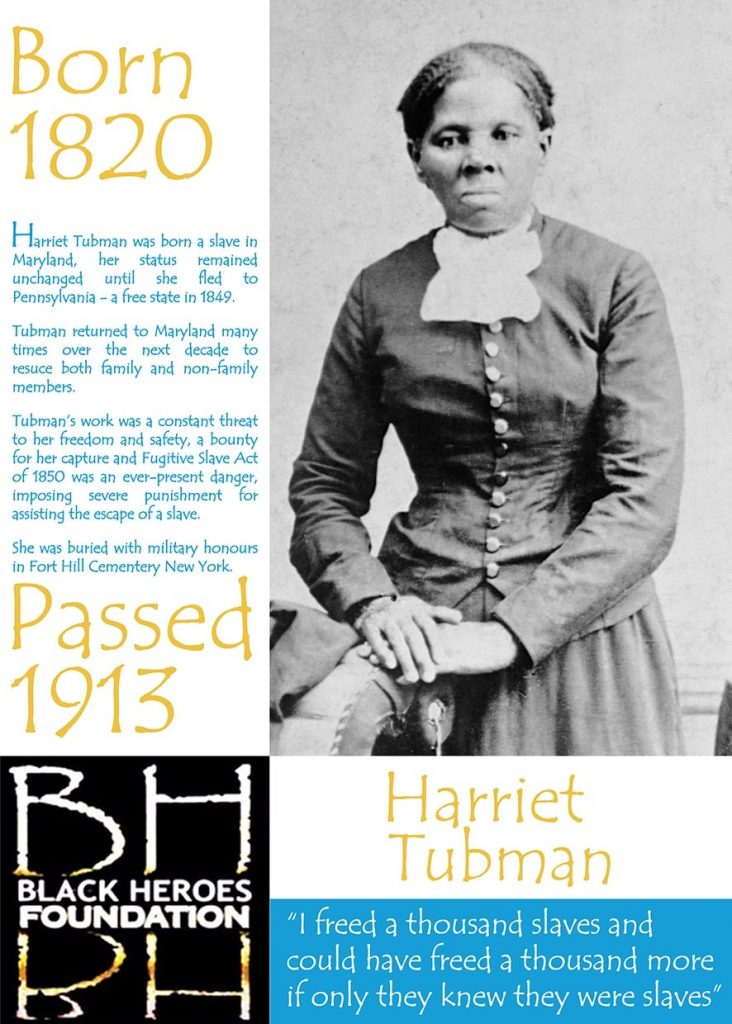 Harriet Tubman Freed Slaves