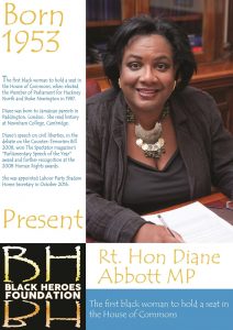 Diane Abbott London's great black women