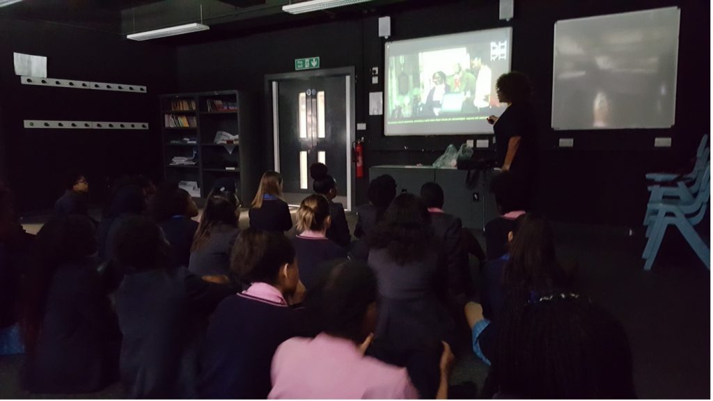 15 Screening of the Black Heroes Foundation documentary film The Story of Sam King at Harris Academy Bermondsey